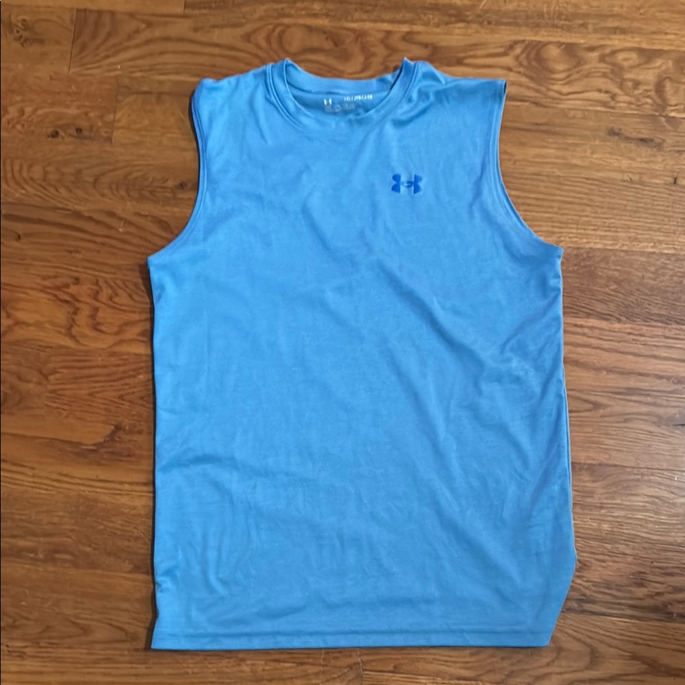 Under Armour Men's Light Blue Tank Top